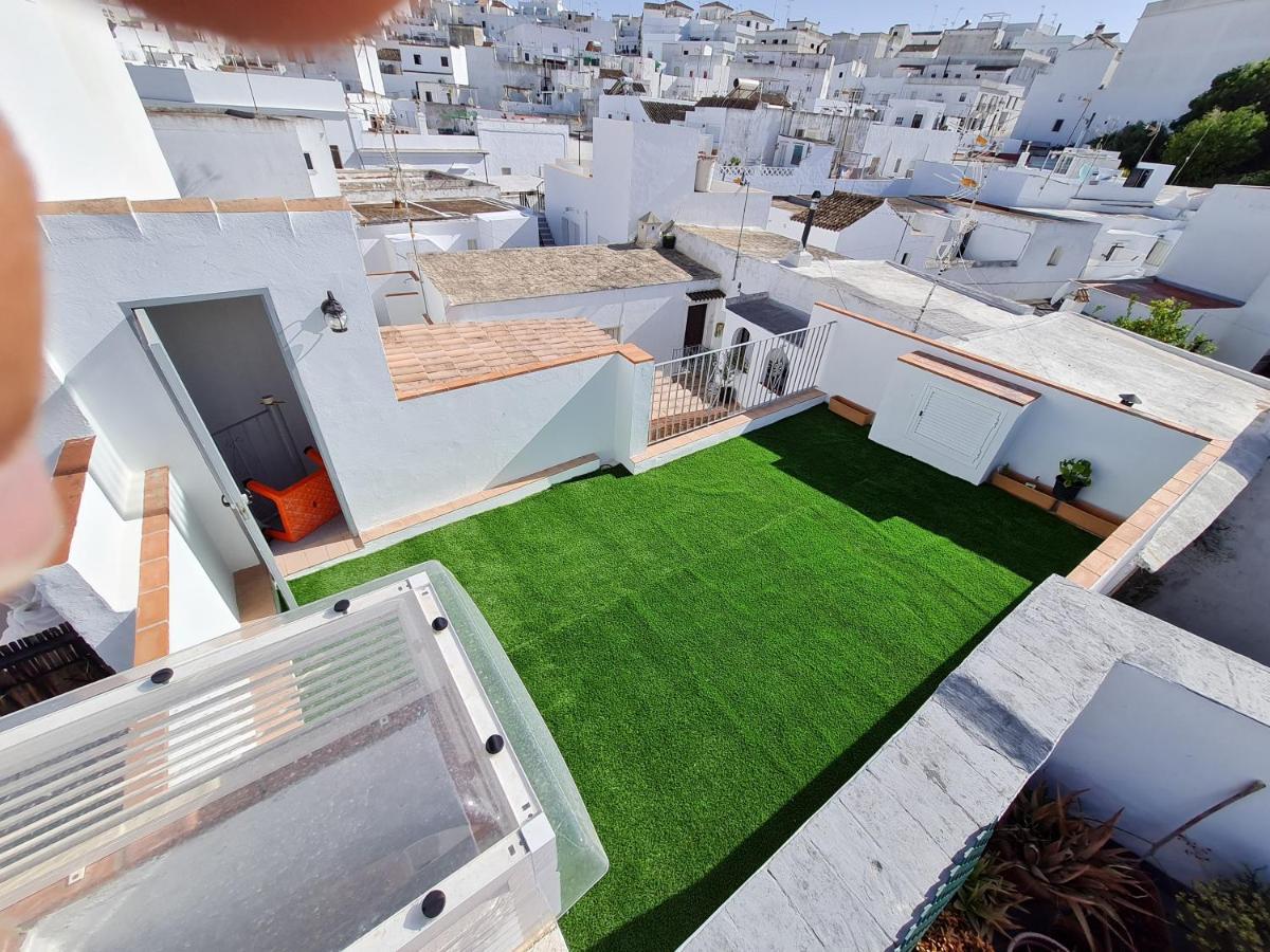 El Aljibe De Cobarrubias, Apartamento 3, Terraza Privada Vejer de la Frontera Esterno foto