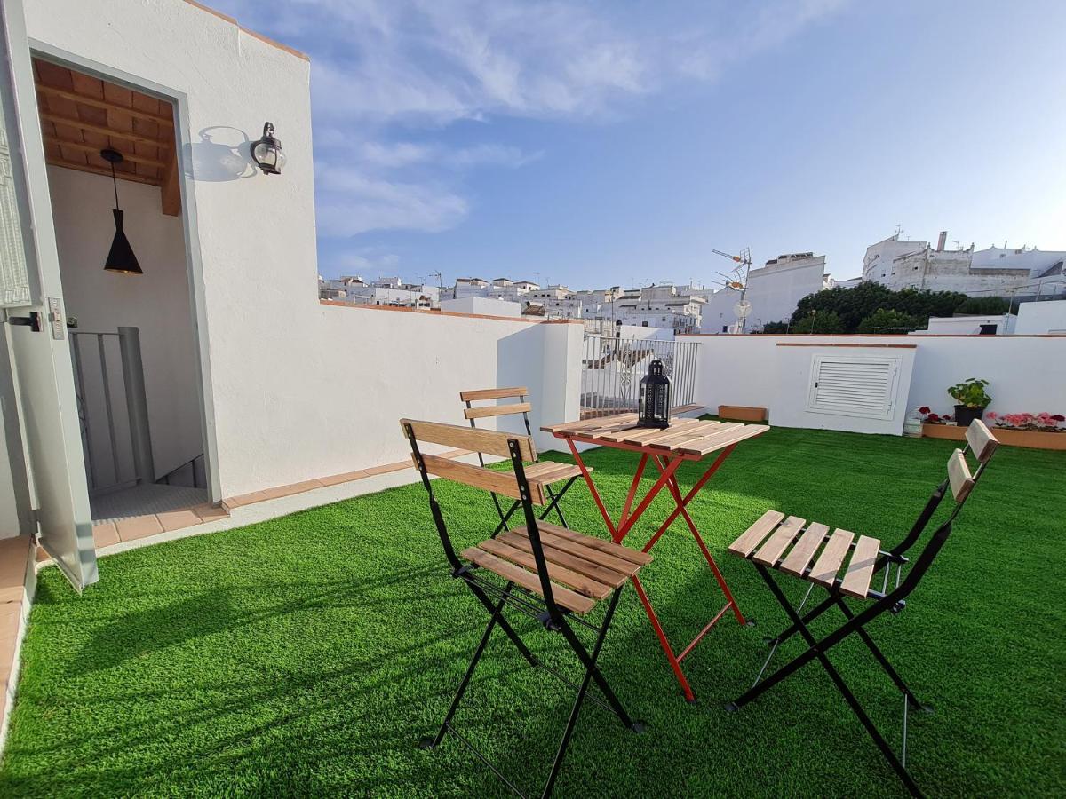 El Aljibe De Cobarrubias, Apartamento 3, Terraza Privada Vejer de la Frontera Esterno foto
